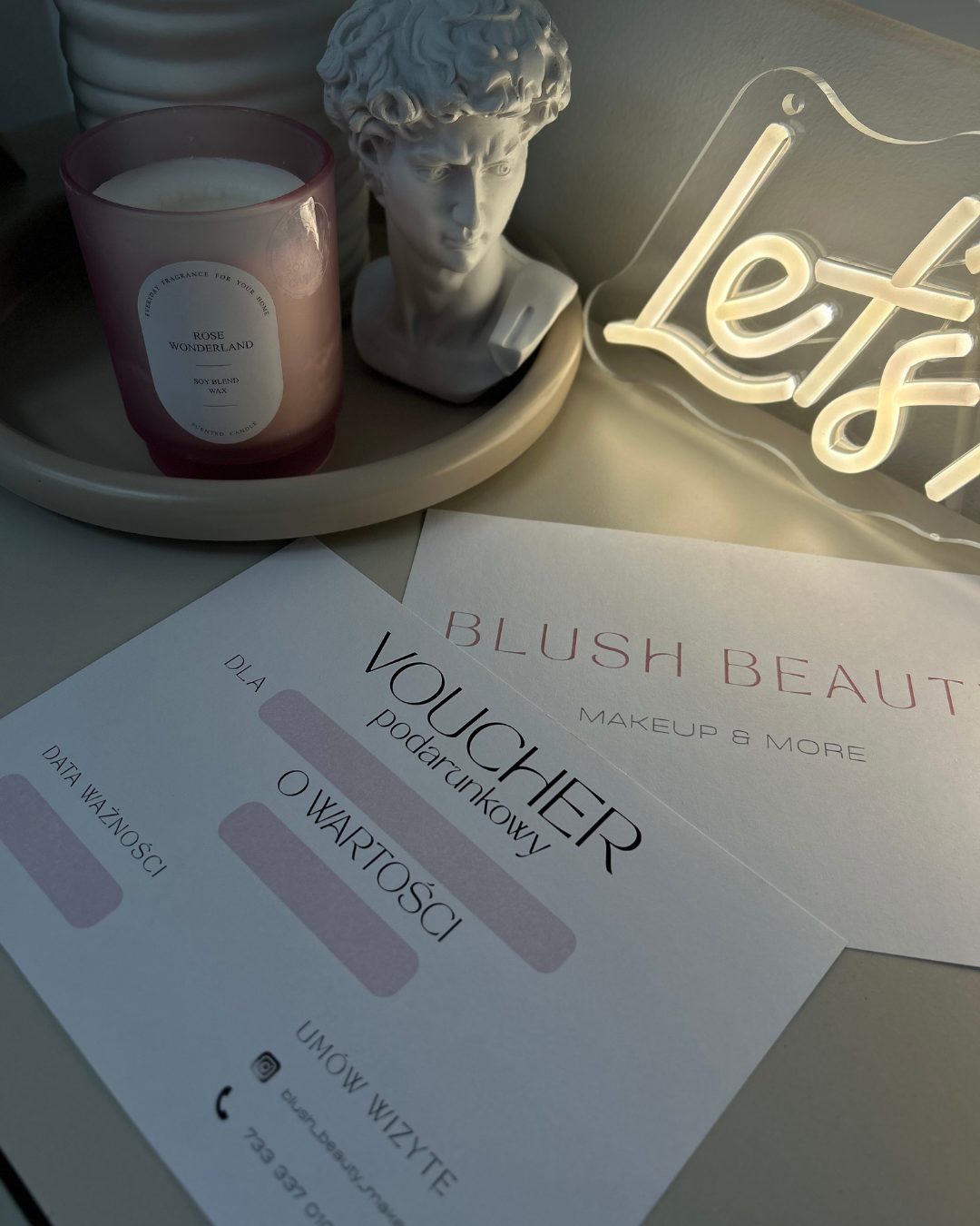 Voucher podarunkowy BLUSH BEAUTY